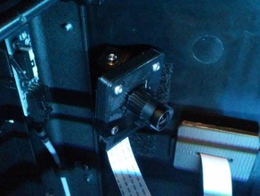 arducam mount bracket camera flashforge raspberry pi 3d print model - Mito3D