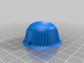 my hm customized knob replacement parts 3d print model - Mito3D