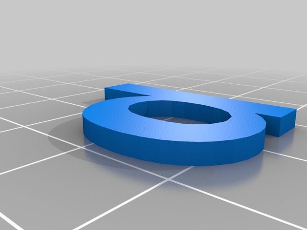alfabeto minuscolo -alfabeto arial i segni loghi 3D print model - Mito3D