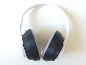 hype bluetooth etrafında kulak adaptörü bardak kulaklık ses 3d print model - Mito3D