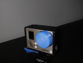 gopro hero34 cap camera 3d print model - Mito3D