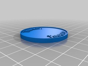 cpph scuole token le monete distintivi personalizzato 3d print model - Mito3D