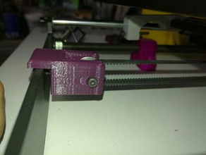 tensioner tendeur axe 3d printer parts bq prusa i3 hephestos prusai3 3d print model - Mito3D