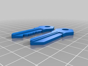 base key 3d printing 3d print model - Mito3D