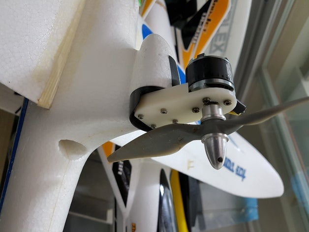 axn floater-jet motor mount rc Fahrzeuge 3D print model - Mito3D