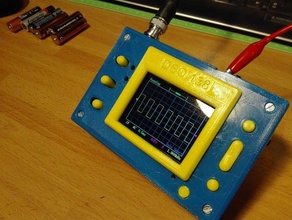 138 çerçeve osiloskopta dso elektronik mavi durumda dijital dso138 lcd resim sainsmart sarı 3d print model - Mito3D