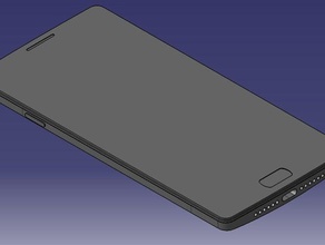 oneplus two modello 3d mobile telefono 3d print model - Mito3D