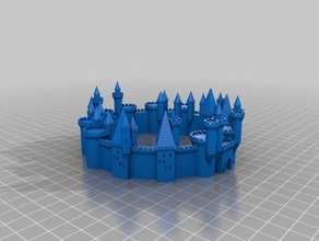 orlis first customized grand castle generator buildings structures 3d print model - Mito3D