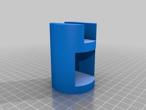 cylinder slots other 3d print model - Mito3D