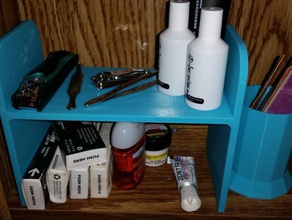 medicine cabinet shelf bathroom oxo 3d print model - Mito3D