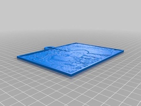 yunus 2d sanat özelleştirilmiş 3d print model - Mito3D
