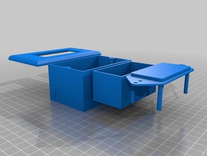 gang único decora caixa de projecto eletrônica 3d print model - Mito3D