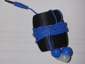 earbud holder audio earbuds ears head headphone headphones music 3d print model - Mito3D