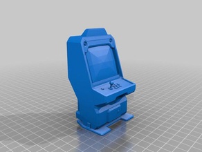 supervisión de arcade juegos cabinet 3d print model - Mito3D