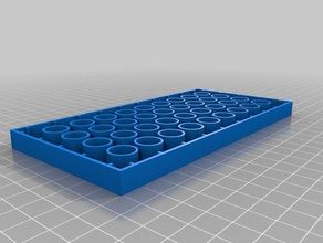 mis personalizado de lego-compatible ladrillo 5x10 hueco la construcción juguetes 3d print model - Mito3D