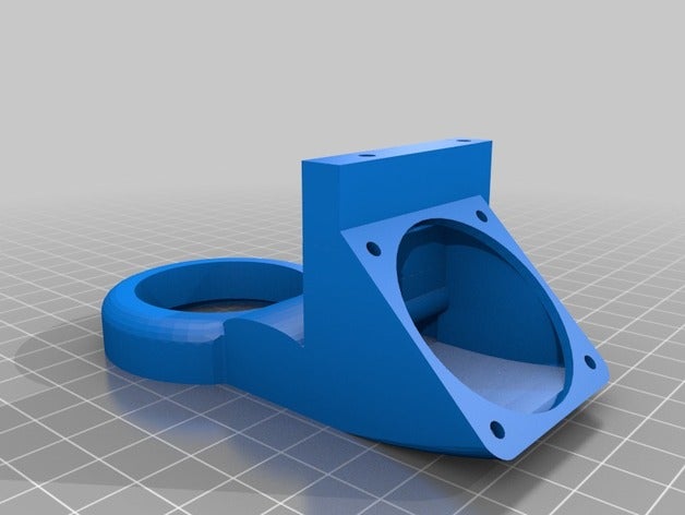 monoprice maker wählen Sie v2 fan duct 3d Drucker - Zubehör wanhaoduplicatori321 3D print model - Mito3D