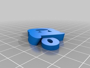 teo Anahtarlık özelleştirilmiş 3d print model - Mito3D