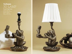 focus frog lamp decor baseball decoration gift home ichiro kids light lighting tbulb toolmoon 3d print model - Mito3D