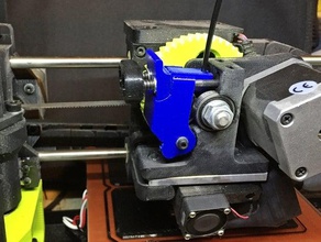 heavy duty extruder idler latch lulzbot mini 3d printer parts taz 3d print model - Mito3D