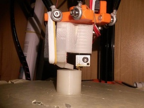 flsun kossel delta mini ligero conducto del ventilador 3d de la impresora partes 3d print model - Mito3D