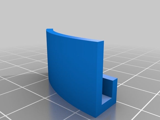 glas naamhouder 3d printing 3D print model - Mito3D