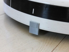 roomba pare-chocs ajouter-sur les pas de la porte bouchon ménage customizer 3d print model - Mito3D