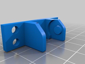 rotoscan kablo zincir 90 ° monte edin parçalar zinciri sonunda remix 3d print model - Mito3D