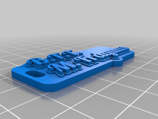 btt fraguas keychains customized 3D print model - Mito3D