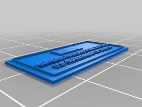 hawkins laboratorio nazionale di targa le cose più strane i segni loghi cospirazione fantascienza 3d print model - Mito3D
