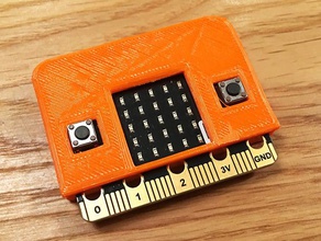 bbc microbit caso electrónica 3d print model - Mito3D