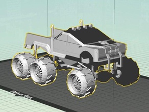 canavar kamyon diğer 3d print model - Mito3D