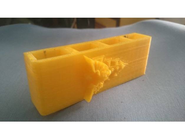 cubierta de lanzar dagas softcombat accesorios 3D print model - Mito3D