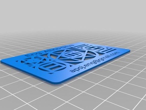 alirio silva sinais logotipos personalizado 3d print model - Mito3D