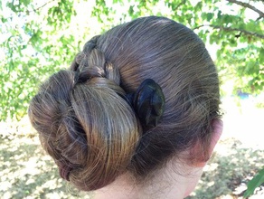 Haar-stick - Zubehör Haar-Accessoire Haar Gabel Haar-Stück Haar-pin hairfork Haarteil Haarnadel hairstick 3d print model - Mito3D