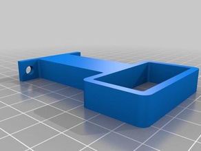 extrusion brace wall mount clamp 3d printer parts 2020 2040 2060 2080 c-bot d-bot 3d print model - Mito3D