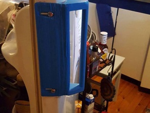 geladeira maçaneta da porta substituição partes alça guiador frigorífico lidar 3d print model - Mito3D