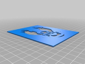 unsc-Schablone Kunst tools angepasst 3d print model - Mito3D