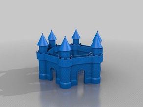château de waremme 3d herald l'impression personnalisé 3d print model - Mito3D
