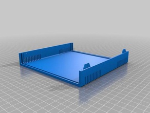 dôme de contrôle du fond la boîte coquille l'électronique personnalisé 3d print model - Mito3D