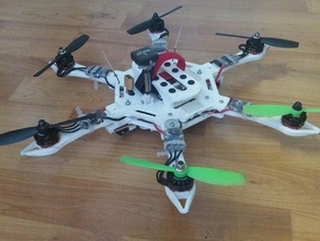 hexacopter kamera platformu yarış mekanik oyuncaklar 3d print model - Mito3D