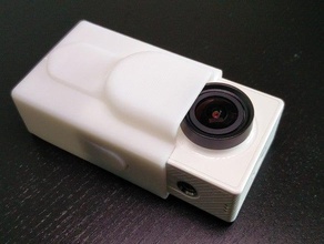 xiaomi yi bolsillo de caso cámara 3d print model - Mito3D