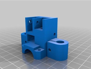 hipercubo xy ligadura de 8mm hastes x-pórtico 3d impressoras 3d print model - Mito3D