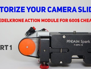 proaim fotocamera slider motorizzato kit di conversione 3d print model - Mito3D