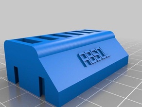 my customized usb stick sd card holder organization 3d print model - Mito3D