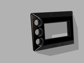 ultagauge bezel automotive 3d print model - Mito3D