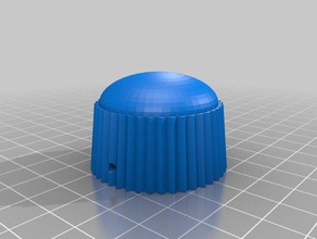 pot knob 625mm shaft replacement parts customized 3d print model - Mito3D