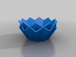 10 sided bowl v001a 3d printing 3d print model - Mito3D