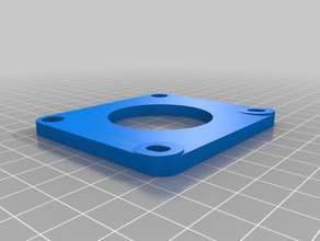 d-bot eccentric spacer plate enlarged holes 3d printer parts 3d print model - Mito3D