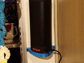 ideausa taco double haut-parleur de supports l'organisation bluetooth le montage haut-parleurs 3d print model - Mito3D