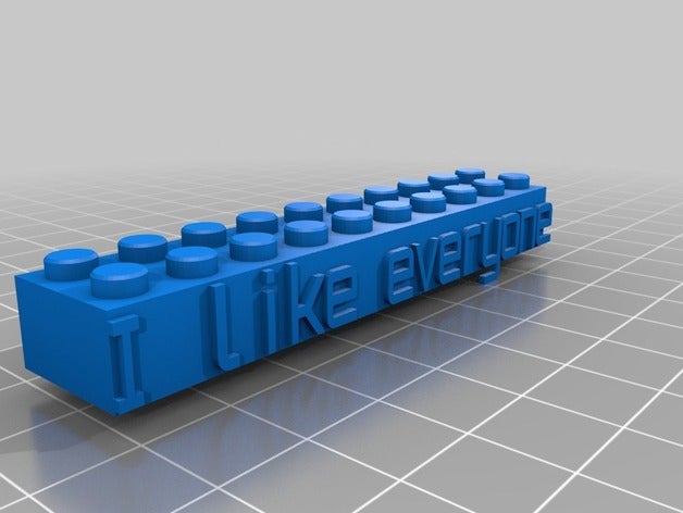 robert laranja construção brinquedos personalizado 3D print model - Mito3D